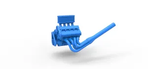 Engine of Midget car Scale 1:25
