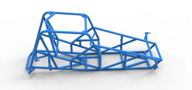 Frame of Silver Crown Car Version 3 Scale 1:25 — Фото 16 из 19