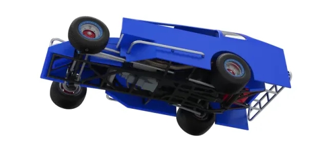 Northeast Dirt Modified stock car Version 2 Scale 1:25 — Фото 3 из 30