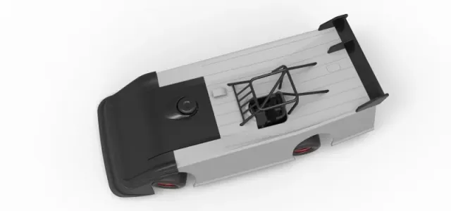 Super Dirt Late model while turning Version 2 Scale 1:25 — Фото 4 из 31