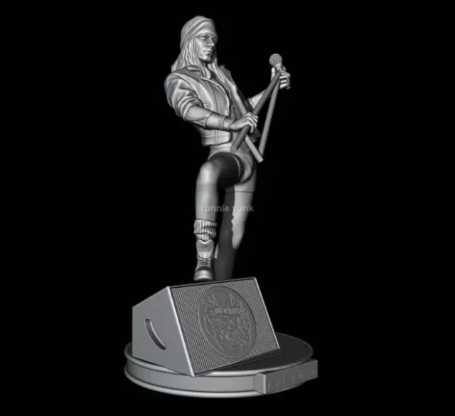 Axl Rose GNR - 3d printing — Фото 10 из 14