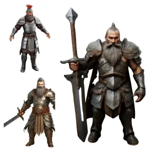 Warrior Guardian Miniatures