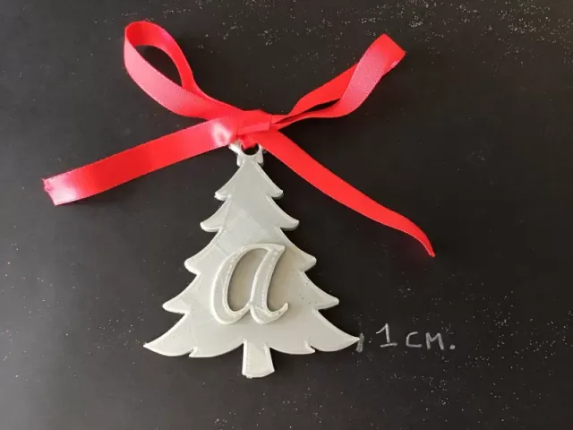 CHRISTMAS TREE 3D letters stl file — Фото 7 из 12