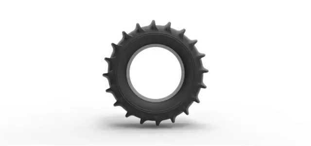 Mold for diecast rear tire for Dune Buggy — Фото 8 из 13