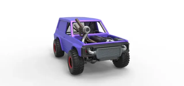Uphill Sand Racing Dragster Version 2 Scale 1:25 — Фото 26 из 31