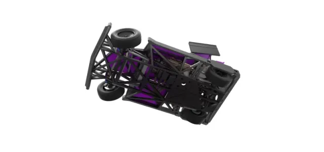 New Zealand Superstock car while turning Version 2 Scale 1:25 — Фото 4 из 31