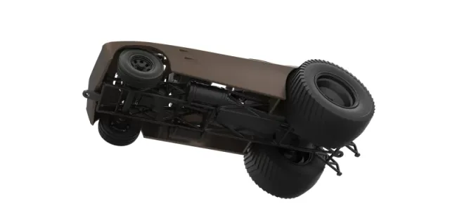 Diecast Pulling truck 2wd with Car shell Version 2 Scale 1:25 — Фото 3 из 26