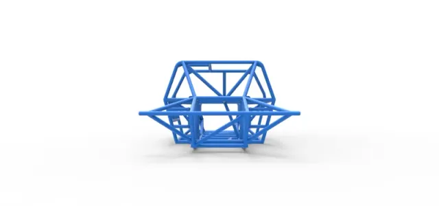 Frame of New Zealand Super Saloon race car Scale 1:25 — Image 11 of 17