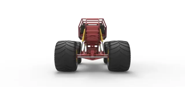 Monster truck base Version 3 Scale 1:25 — Image 16 of 26