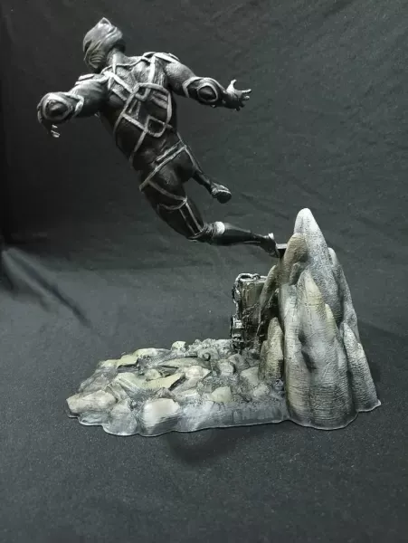 Black Panther Diorama Marvel Print Model 3D STL — Фото 6 из 9