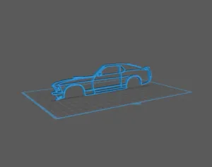 Ford - Mustang Mach 1 Wall Art