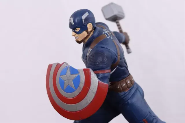 Captain America With MJolnir Avengers Endgame Print Model 3D STL — Image 2 of 5