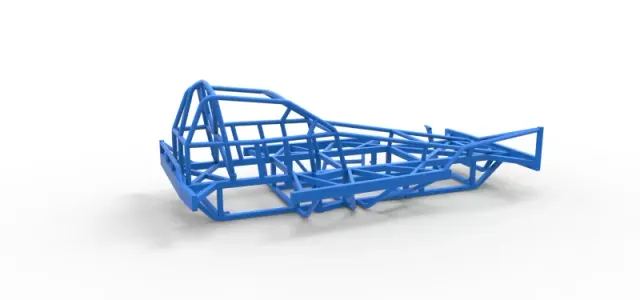 Frame of BriSCA Formula 1 Stock Car Scale 1:25 — Фото 14 из 19