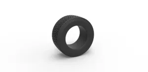 Diecast Super single semi tire Scale 1:25