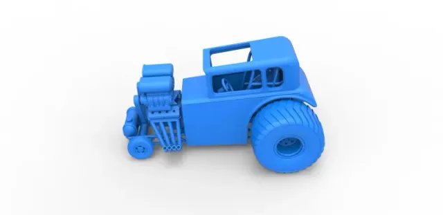 Diecast Mini Rod pulling tractor 5 Scale 1:25 — Image 18 of 31
