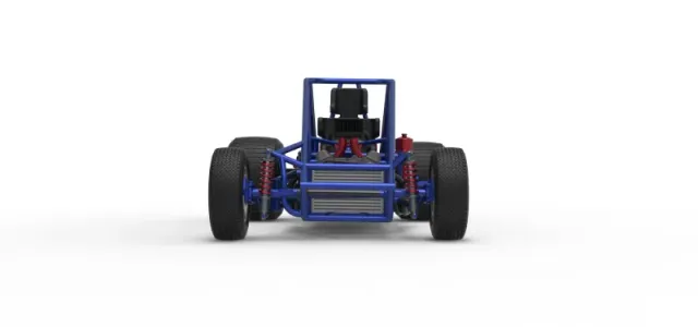 Dirt Silver Crown Car Base Scale 1:25 — Фото 7 из 30