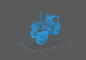 Tractor - Honomag Wall Art