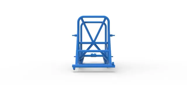 Frame of Vintage Supermodified stock car Version 4 Scale 1:25 — Image 11 of 14