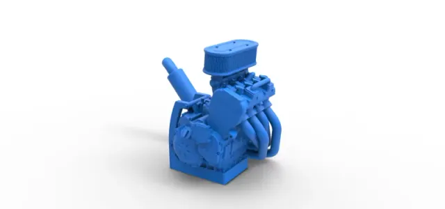 Engine of 600 Micro sprint car Scale 1:25 — Image 15 of 21