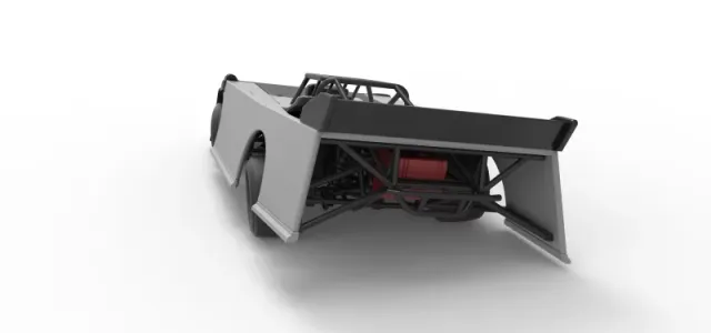 Super Dirt Late model while turning Version 2 Scale 1:25 — Фото 14 из 31