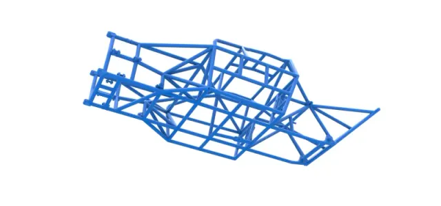 Frame of New Zealand Super Saloon race car Scale 1:25 — Image 2 of 17