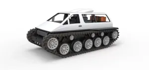 Vintage Monster tank Version 6 Scale 1:25