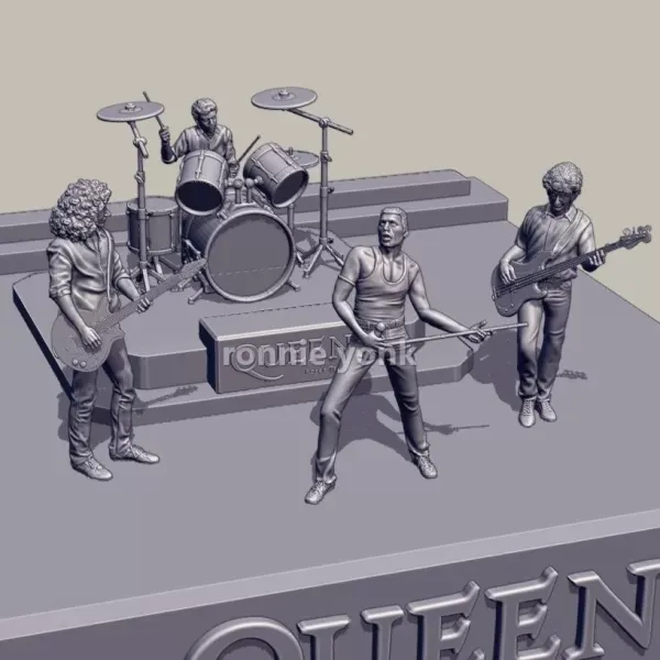 Freddie Mercury - Queen 3D printing — Image 7 of 12