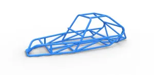 Diecast frame for old school Sand Rail buggy Scale 1:25