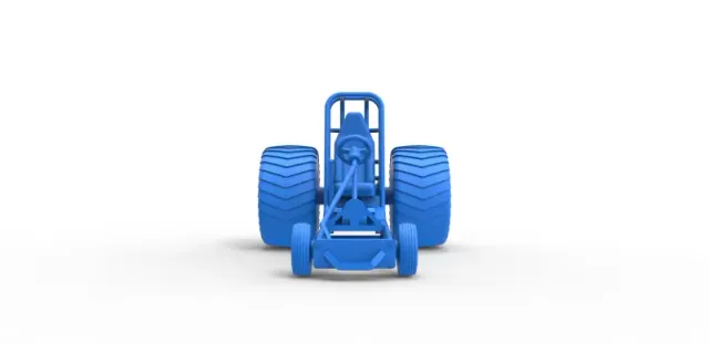 Diecast Chassis of Mini Rod pulling tractor Scale 1 to 25 — Фото 17 из 31