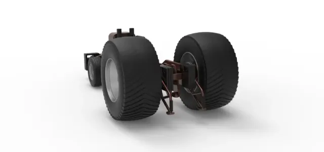 Pro Stock Pulling Tractor Base Scale 1:25 — Image 11 of 18