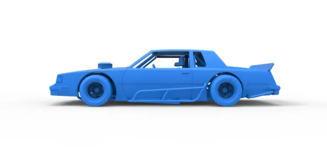 Diecast vintage Asphalt Modified stock car Scale 1:25 — Фото 18 из 31