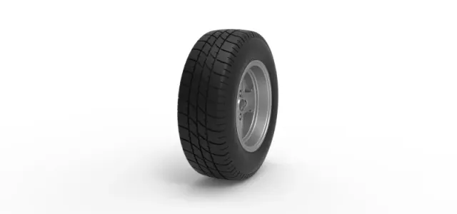 Rear wheel of BriSCA Formula 2 Stock Car Scale 1:25 — Фото 2 из 12