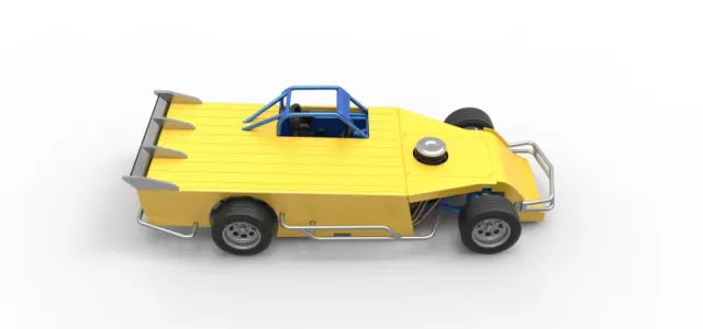 Asphalt Modified stock car Version 5 Scale 1:25 — Фото 23 из 30