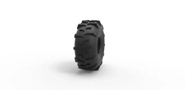 Diecast dirt dragster rear tire 2 Scale 1 to 10 — Фото 3 из 9