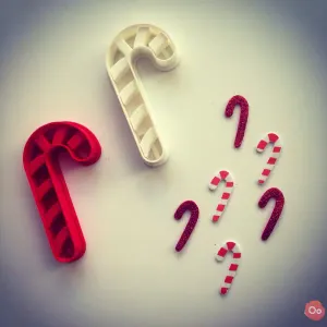 Candy Cane Cookie Cutter