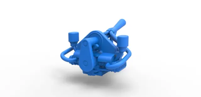 Diecast engine for Sand Rail buggy Scale 1:25 — Image 4 of 17