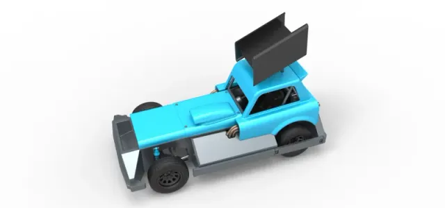 New Zealand Superstock car Version 3 Scale 1:25 — Фото 4 из 31