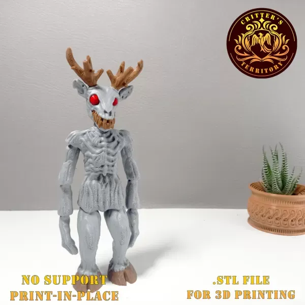 FLEXI WENDIGO HALLOWEEN SPECIAL | PRINT IN PLACE | NO SUPPORT — Фото 2 из 4