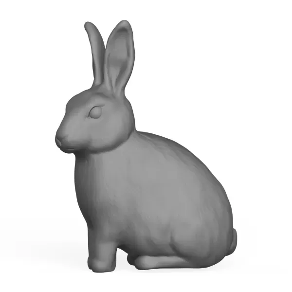 3D Printable Rabbit — Image 3 of 5