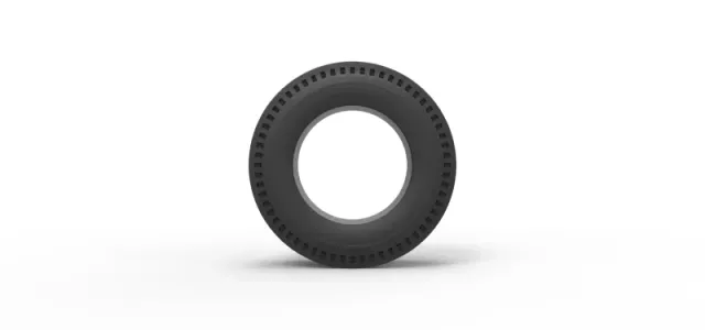 Diecast rear tire of vintage dragster Version 11 Scale 1:25 — Фото 5 из 9