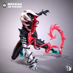 Spider Gwen Figure 3D Print Model