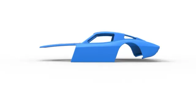 Shell of Vintage Asphalt Modified stock car V2 Scale 1:25 — Фото 7 из 22