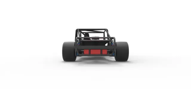 Vintage Asphalt Modified stock car Base V4 Scale 1:25 — Фото 16 из 30