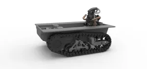 Fun Short Monster tank Base Scale 1:25