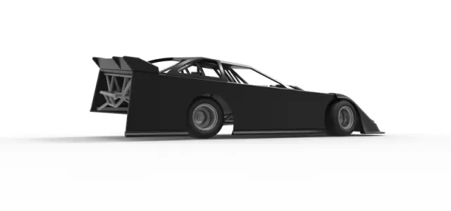 Super Dirt Late model for Pavement while turning Scale 1:25 — Фото 21 из 30