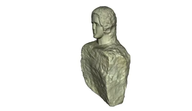 Ancient Roman Sculpture of a Man — Image 2 of 4