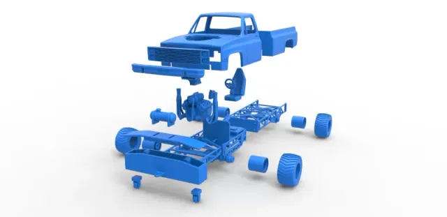 Diecast pulling truck 4wd Scale 1:25 — Фото 25 из 30