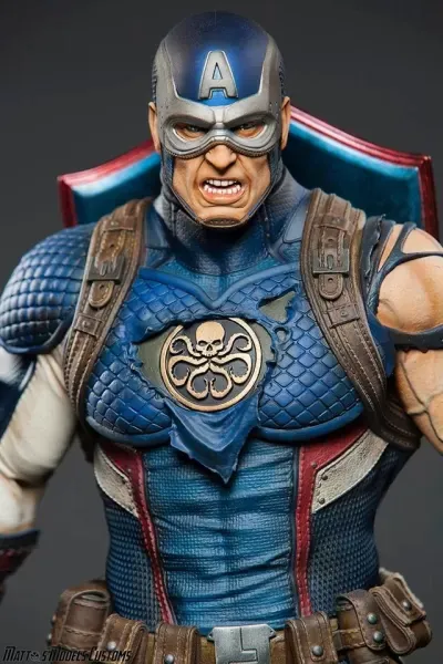 Hydra Captain America Statue Figure Print Model 3D STL — Фото 18 из 30