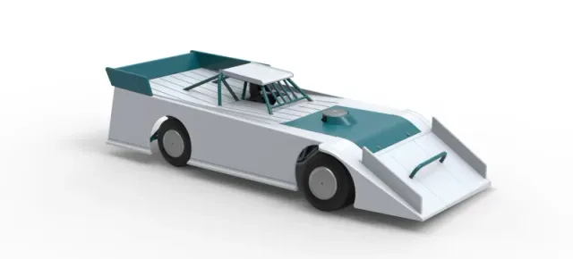 Wedge Dirt Late model Scale 1:25 — Фото 24 из 30