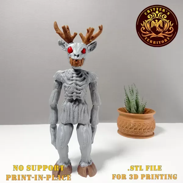 FLEXI WENDIGO HALLOWEEN SPECIAL | PRINT IN PLACE | NO SUPPORT — Фото 4 из 4